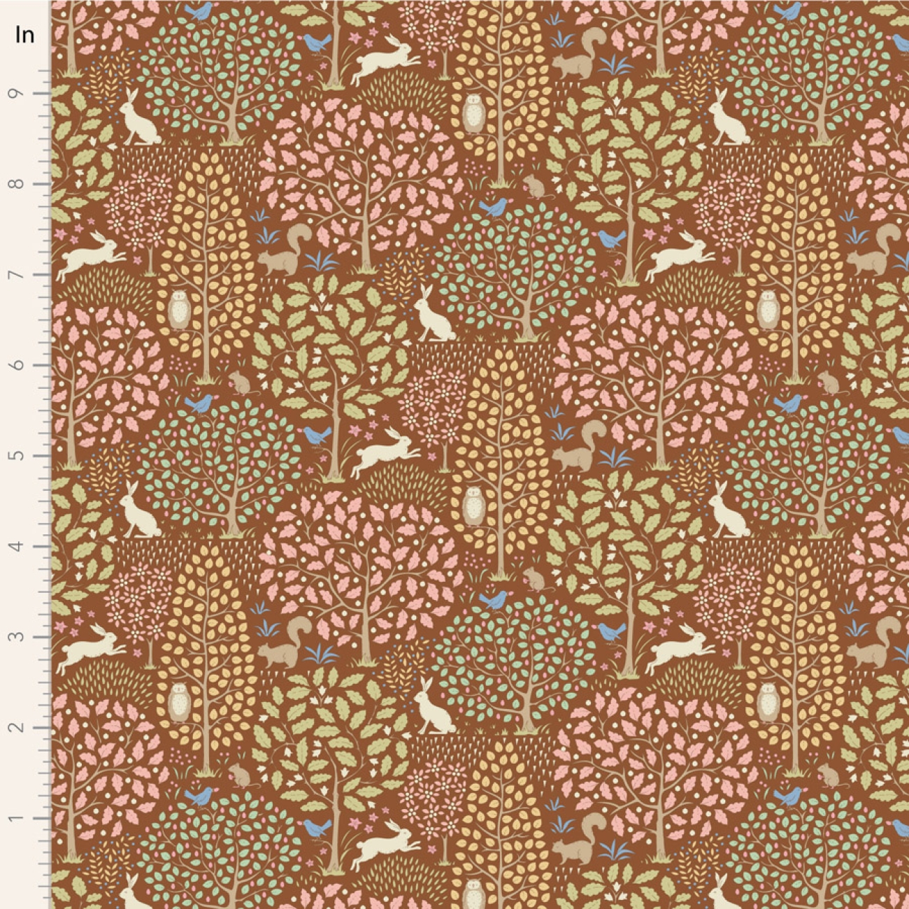 Tilda Patchwork Stoff Baumwolle - Sanctuary - Caramel